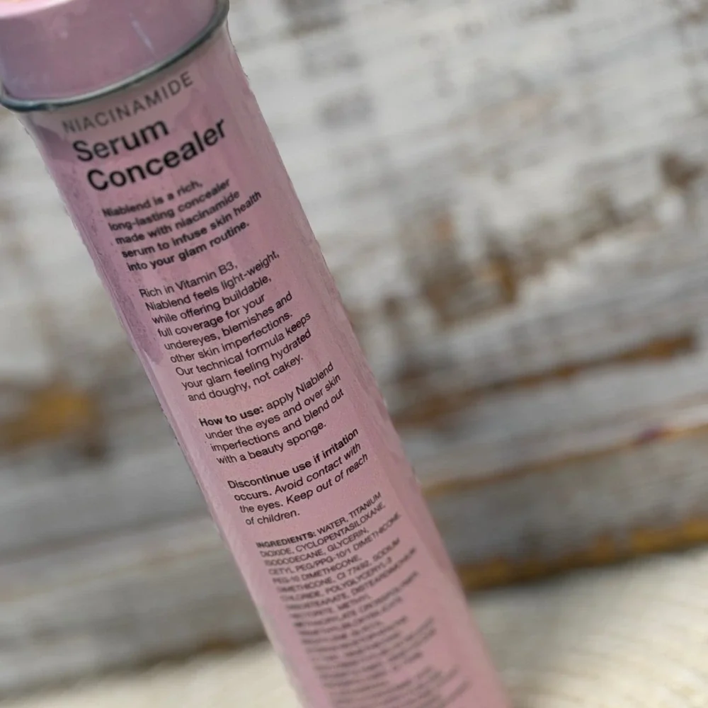 Toyfactory Niablend Niacinamide Serum Concealer Shade F2 Full Coverage Vegan